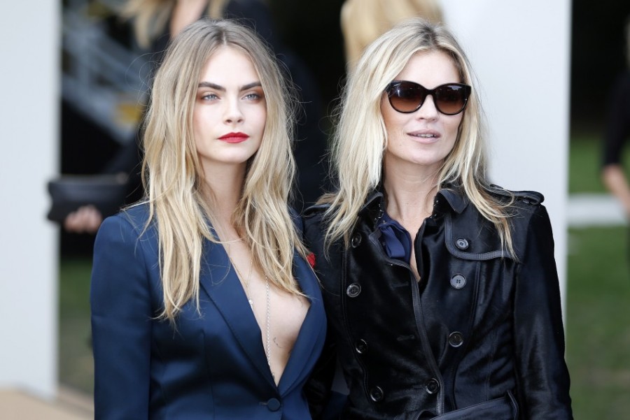 Cara Delevingne e Kate Moss allo Store Mango di Milano: Fan Sfidano Pioggia
