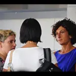 Agnese Landini (moglie di Matteo Renzi) tra i precari a Scandicci