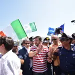 Salvini al Cara di Mineo: 