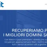 Match.it scala la vetta nella nicchia di backorder domini e hosting