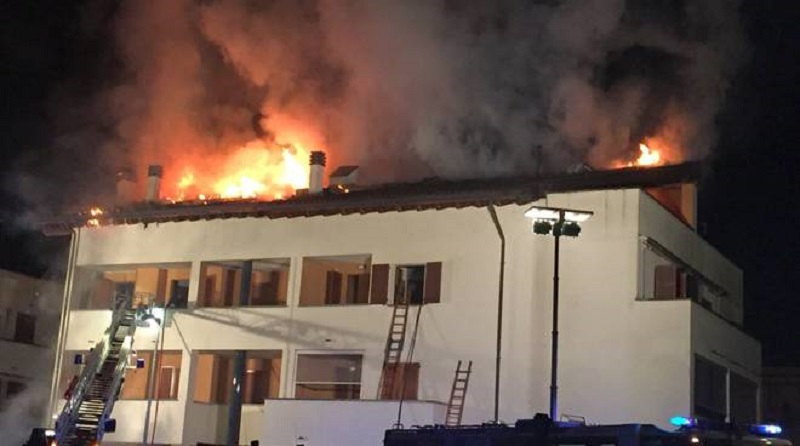Chieti: incendio in una palazzina a Cupello, muore un uomo di 58 anni