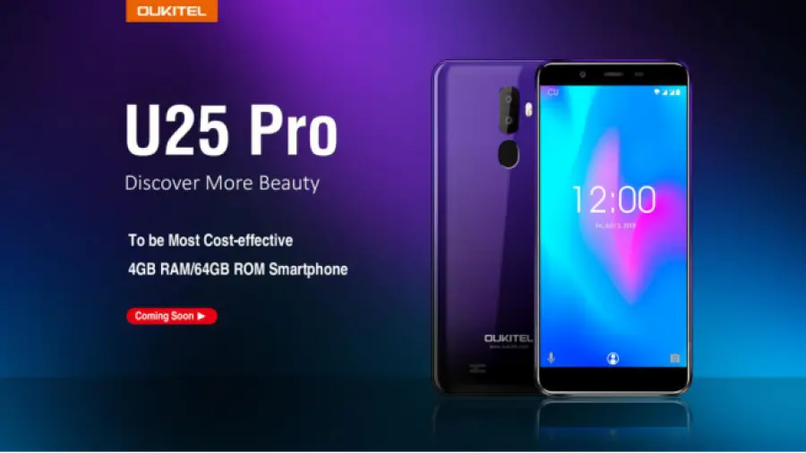 OUKITEL U25 e U25 Pro: smartphone mid-level dai prezzi invitanti