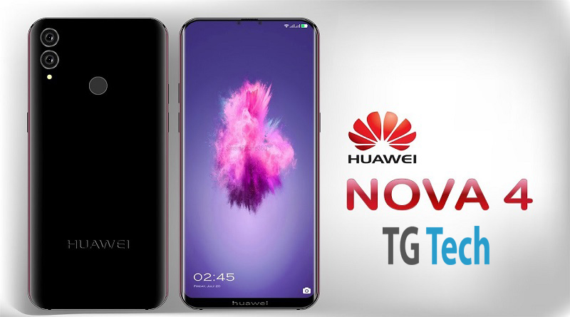 Huawei Nova 4 certificato dal TENAA con tripla Cam e foro nel display