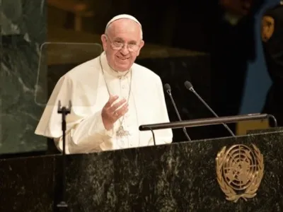 Papa Francesco alle Nazioni Unite: Ban Ki-moon Ringraziato “Per le Sue Gentili Parole”