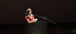 Fabiola Gianotti al Teatro Dal Verme