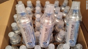 Vitality Air vende bottiglie aria fresca
