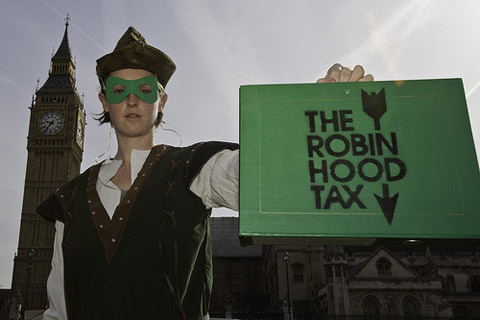 Robin Hood Tax in Europa