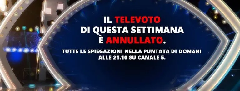 Gf Vip 2016, Televoto Annullato again, ecco chi verrà espulso