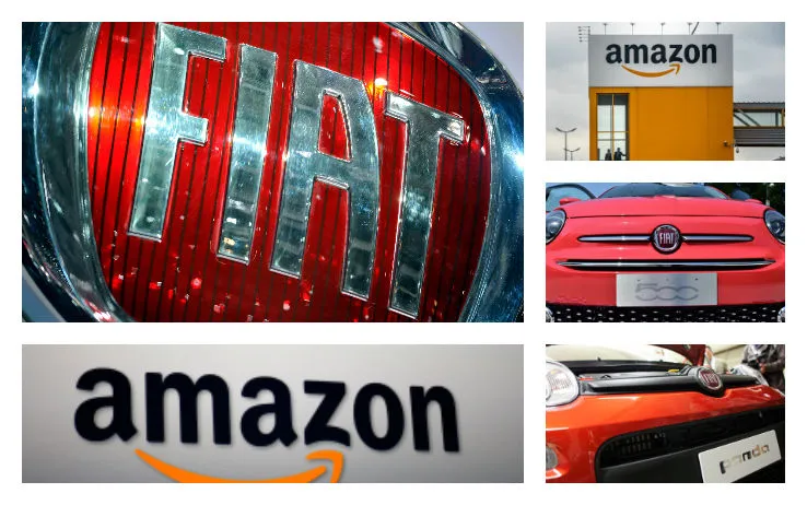 Fiat Amazon collaborano: Panda e 500 acquistabili online