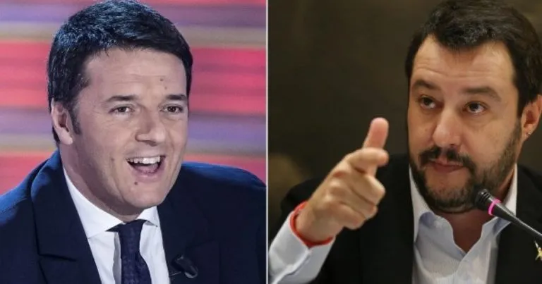 Salvini spalleggia skinheads e stronca Renzi: ‘E lui il problema’