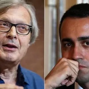 Sgarbi shock: ‘Di Maio è gay’, nuova staffilata al M5S