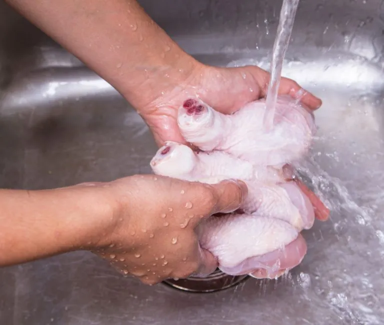 Perché il pollo non va lavato e messo sul ripiano alto del frigo?