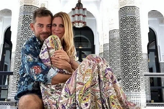 Daniele Bossari e Filippa Lägerback, viaggio di nozze con polemica