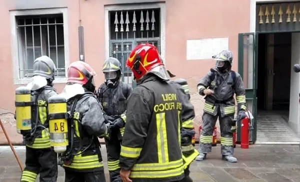 Venezia, principio d’incendio presso il Teatro La Fenice
