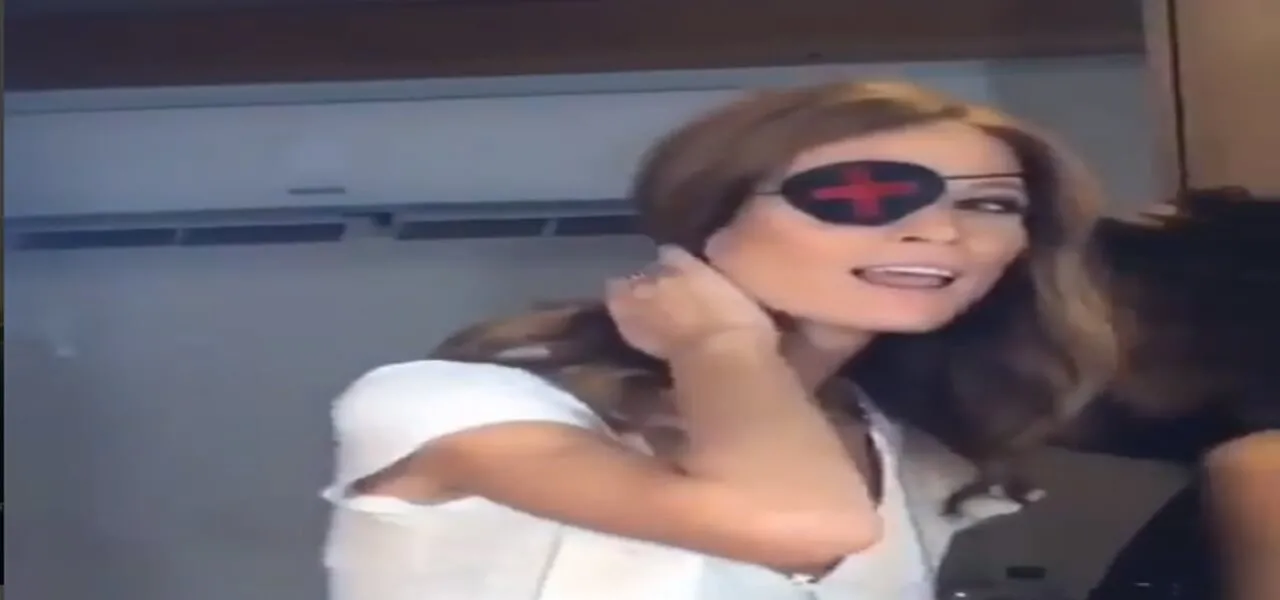 Gf Vip, finale: perchè Jane Alexander ha una benda sull’occhio?