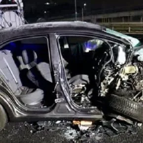 Torino: maxi tamponamento in Tangenziale, due feriti e uno dei conducenti si da alla fuga